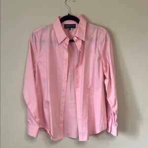 Jones New York Women's Pink Button Down Shirt